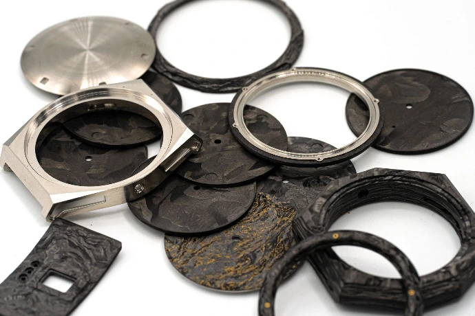 Pièces d'exception horlogère usinée