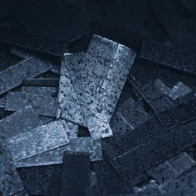 Chutes de découpe industrielle en Carbone prêtes pour la valorisation