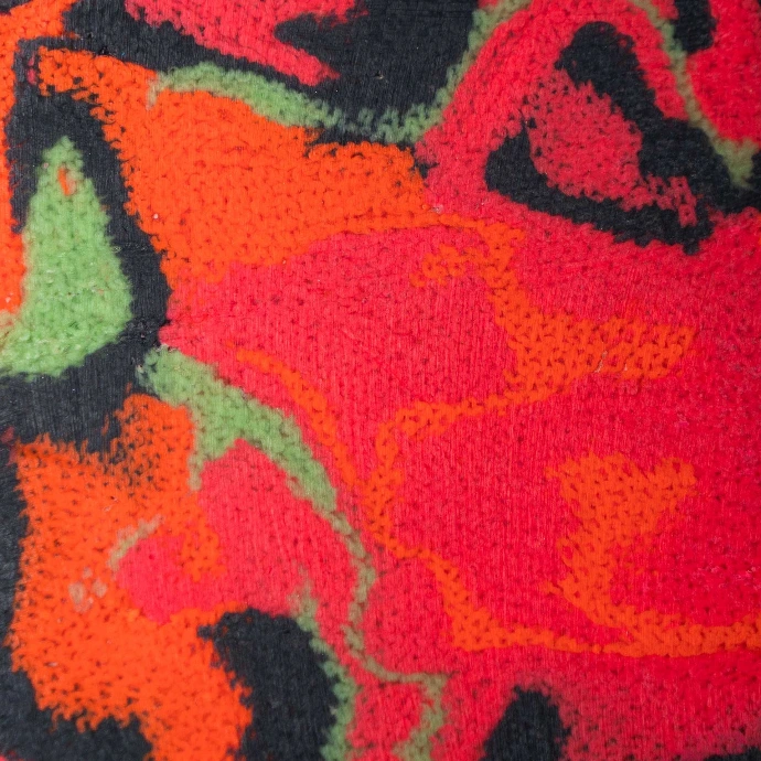 Matière composites rose à partir de chute de textile