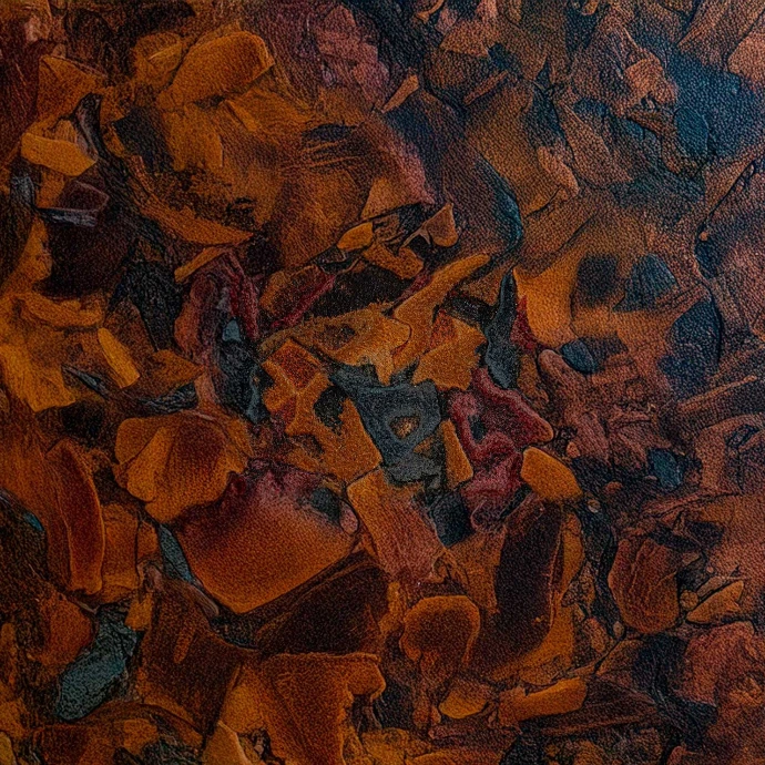 Matière composites issu de chute de cuir aspect lisse