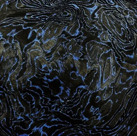 Echantillon Carbonium® color bleu